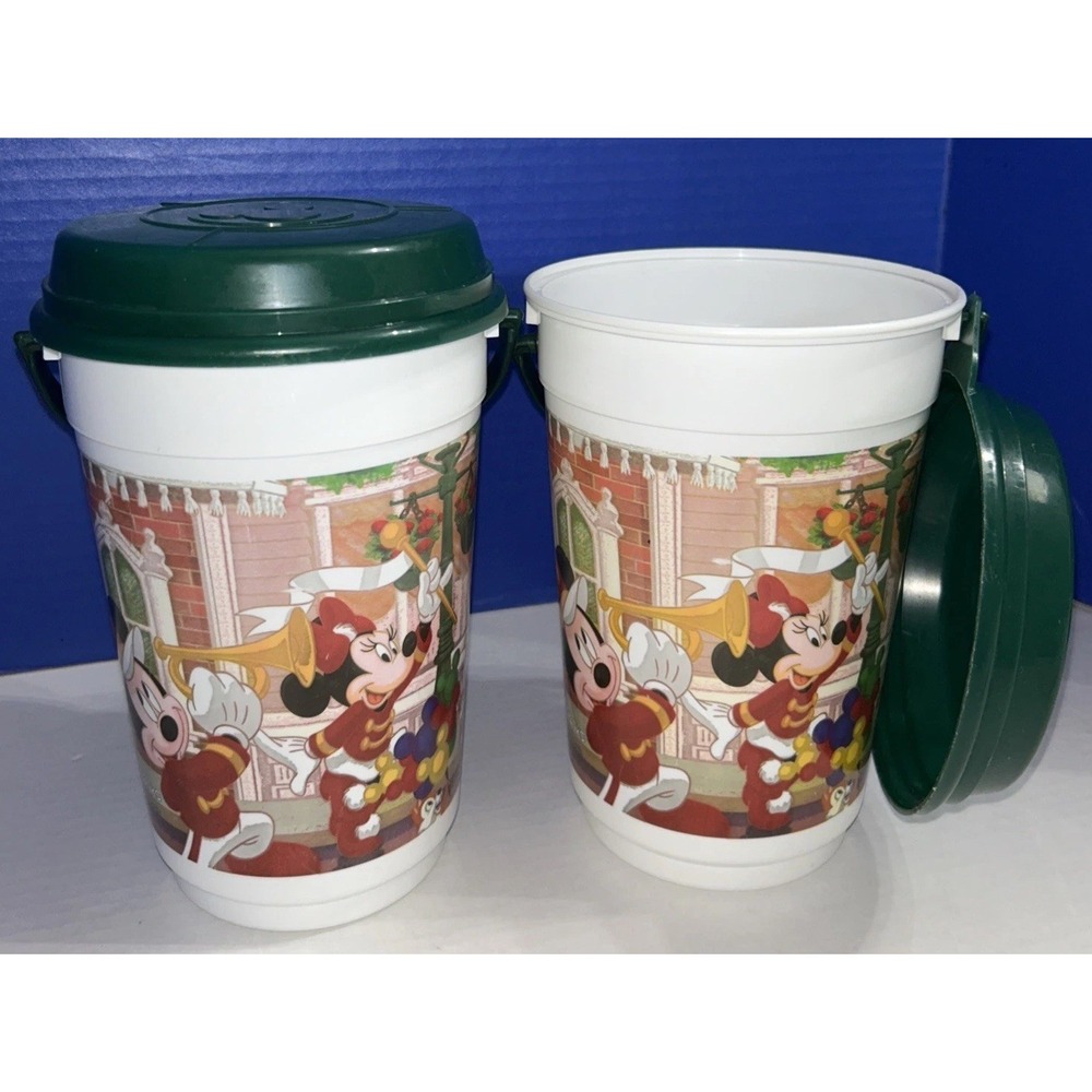 Disney Parks Fab 5 Marching Band Let The Memories Begin Popcorn Bucket Lot Of 2